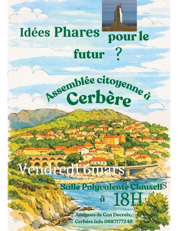 Panier de proposition pour l'assemblée citoyenne de Cerbère